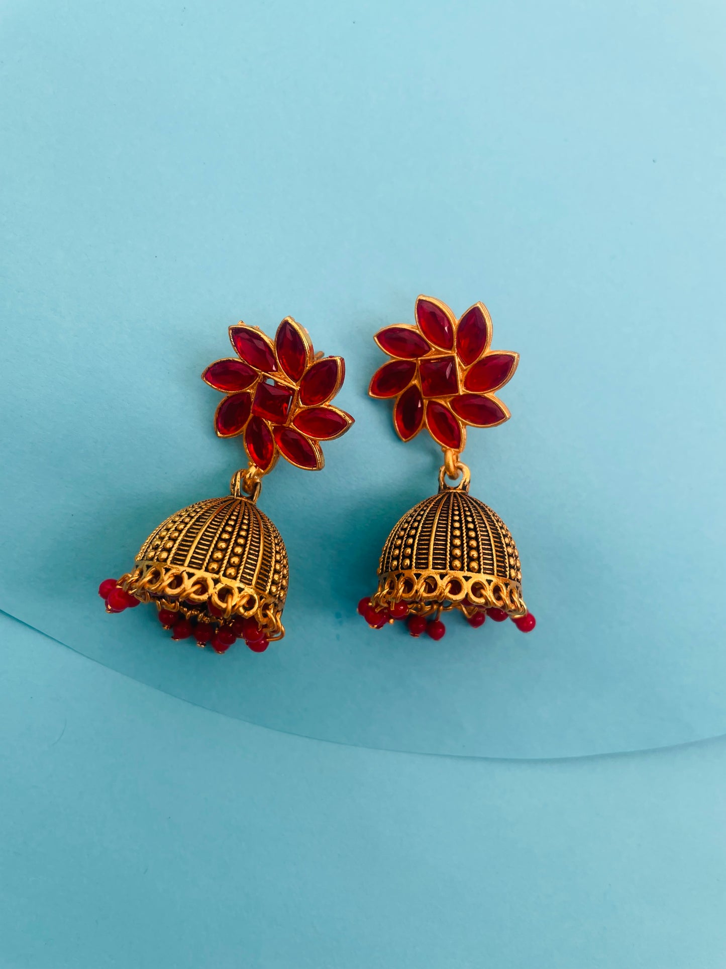 AARADHYA JHUMKA RED