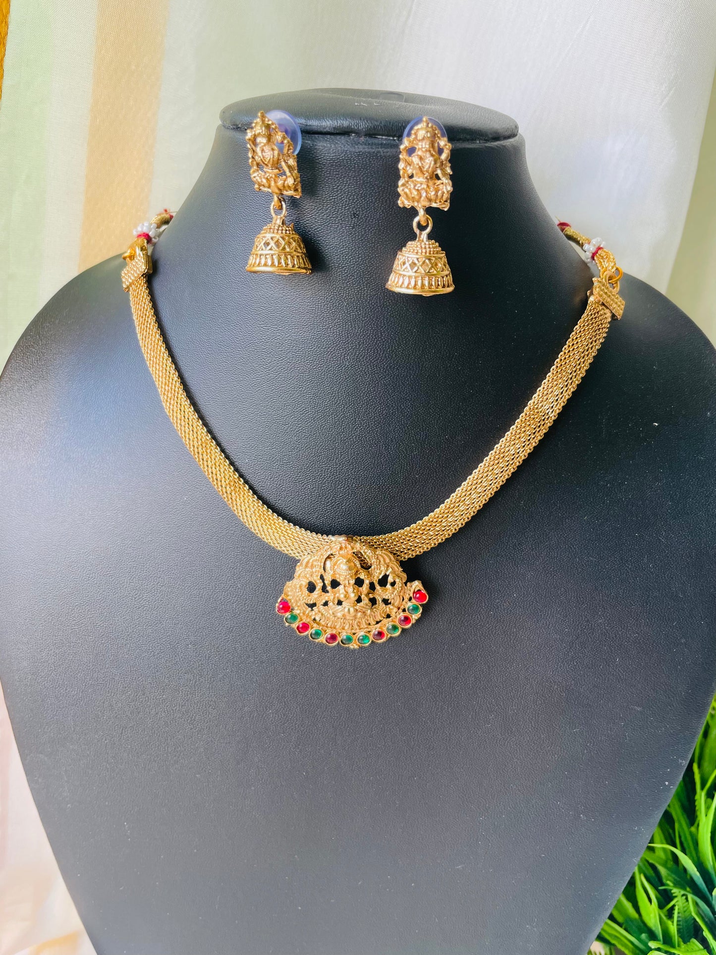 Lakshmi Pendent Golden