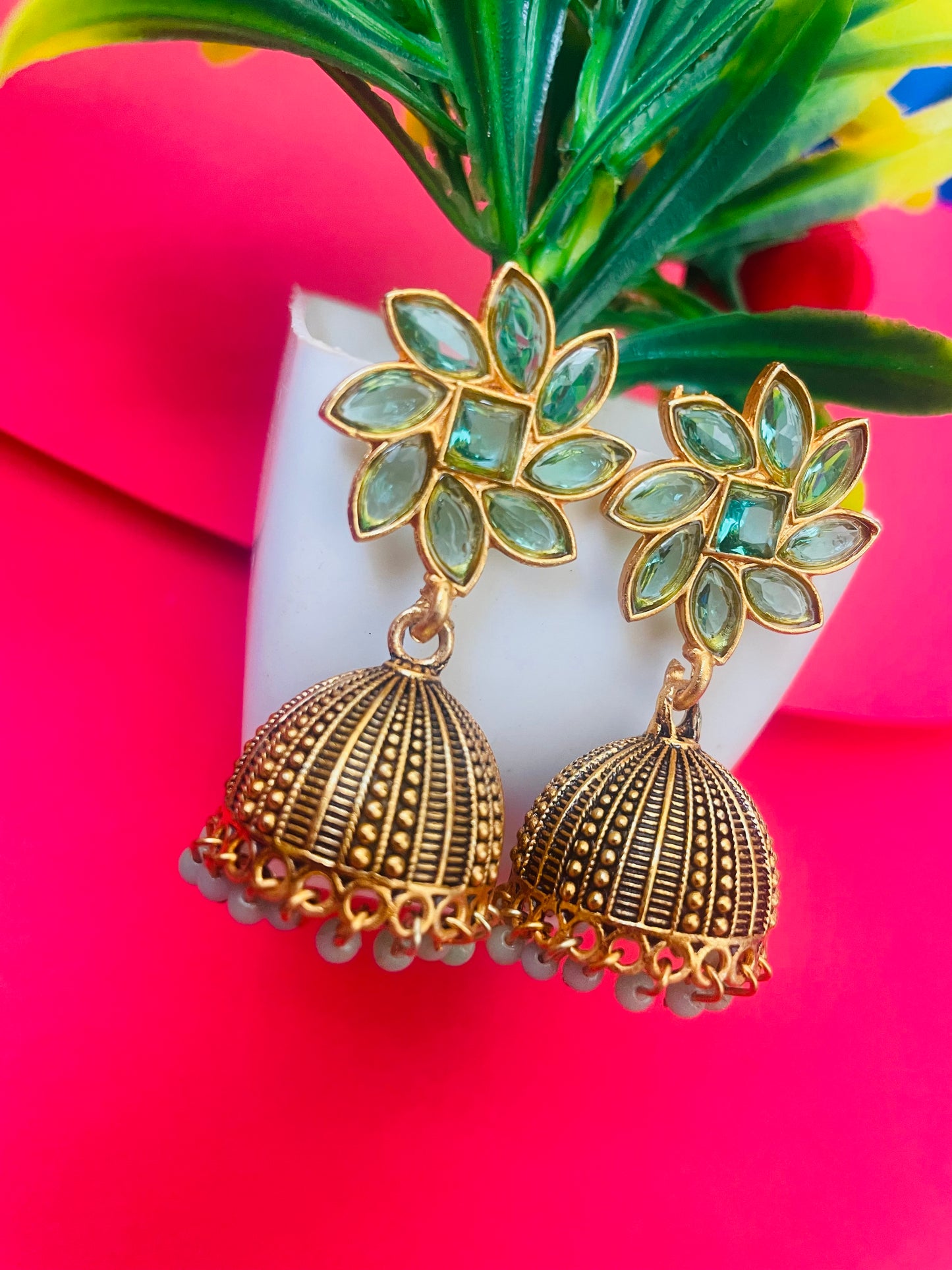 AARADHYA JHUMKA RAAMA GREEN